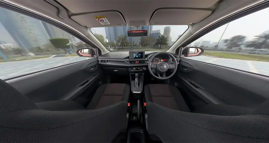 Interior Front Row