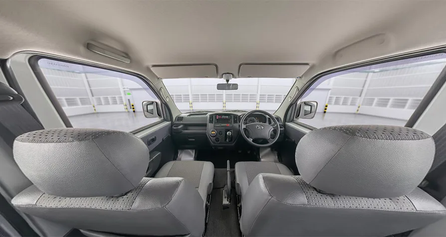 Interior Front Row