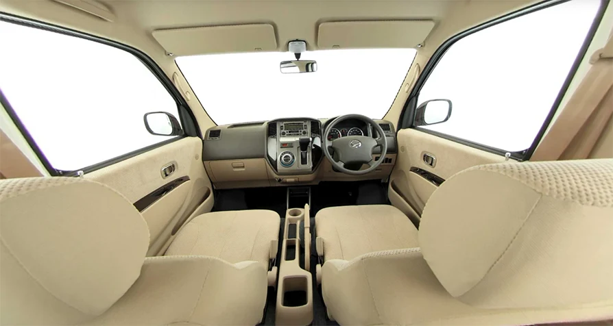 Interior Front Row