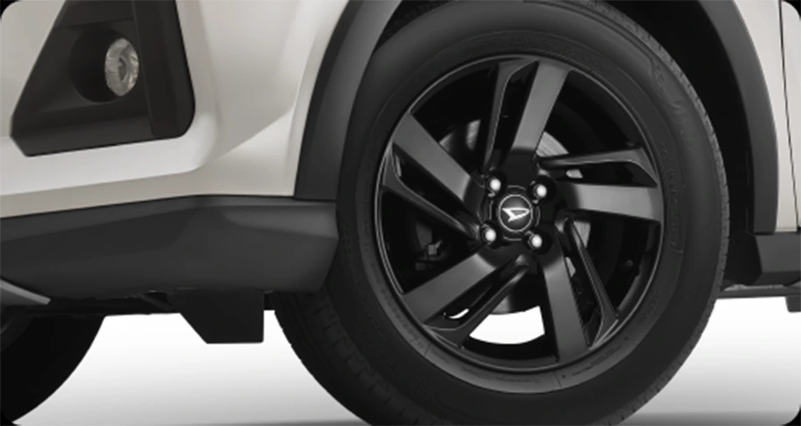 16" Black Alloy Wheel