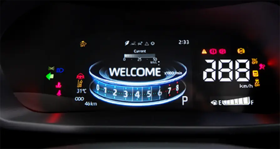 Full Digital Meter Cluster