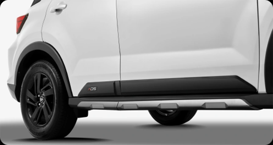 Side Stone Guard & New Gun Metal Side Skid Plate