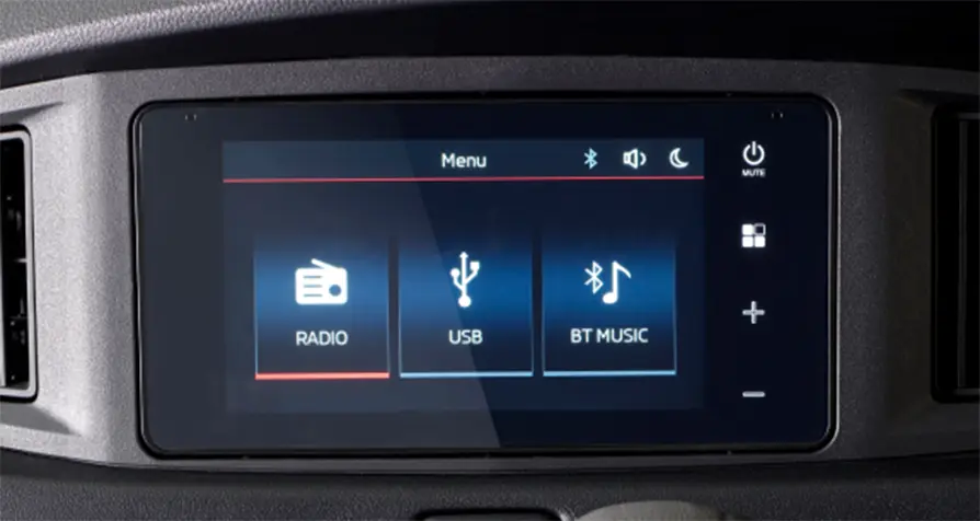 2DIN Touchscreen Audio