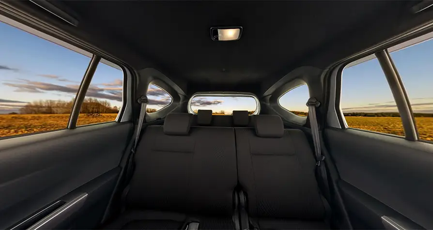 Interior Back Row