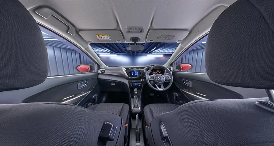 Interior Front Row