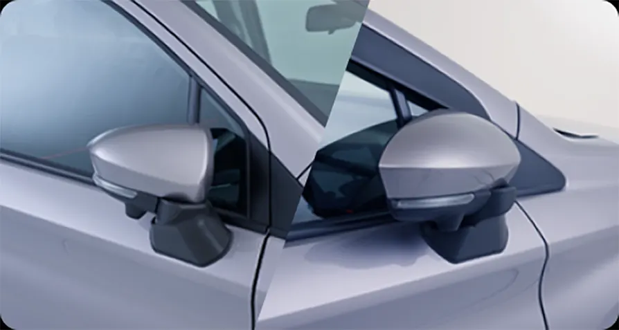 Outer Mirror with Turn Lamp