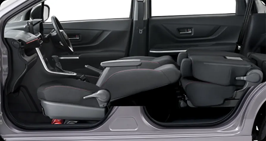 Superior in Flexibility Seat